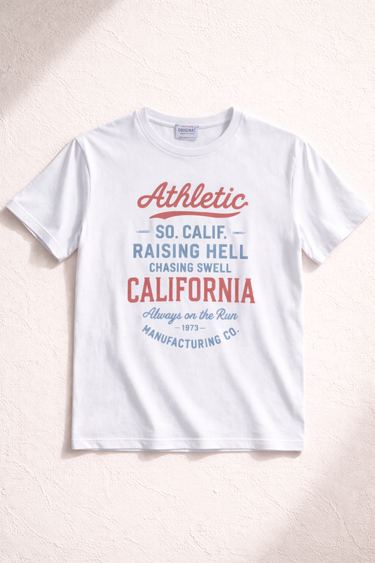 Boxy tee front print