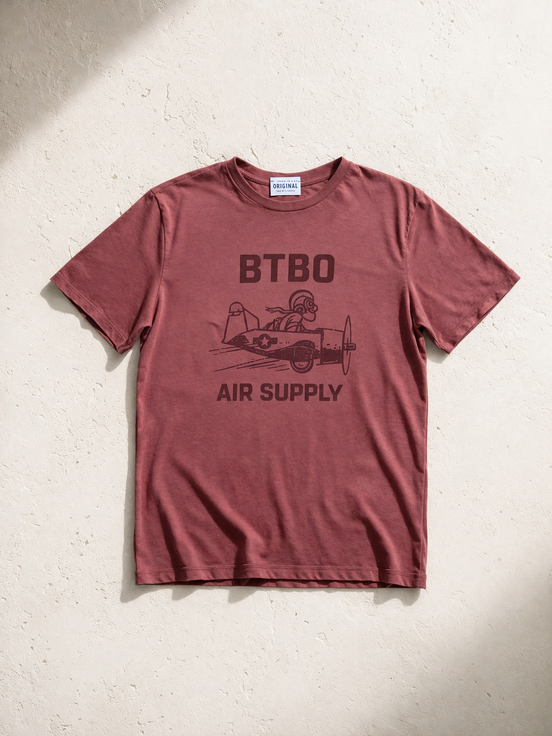 BTBO tee front print