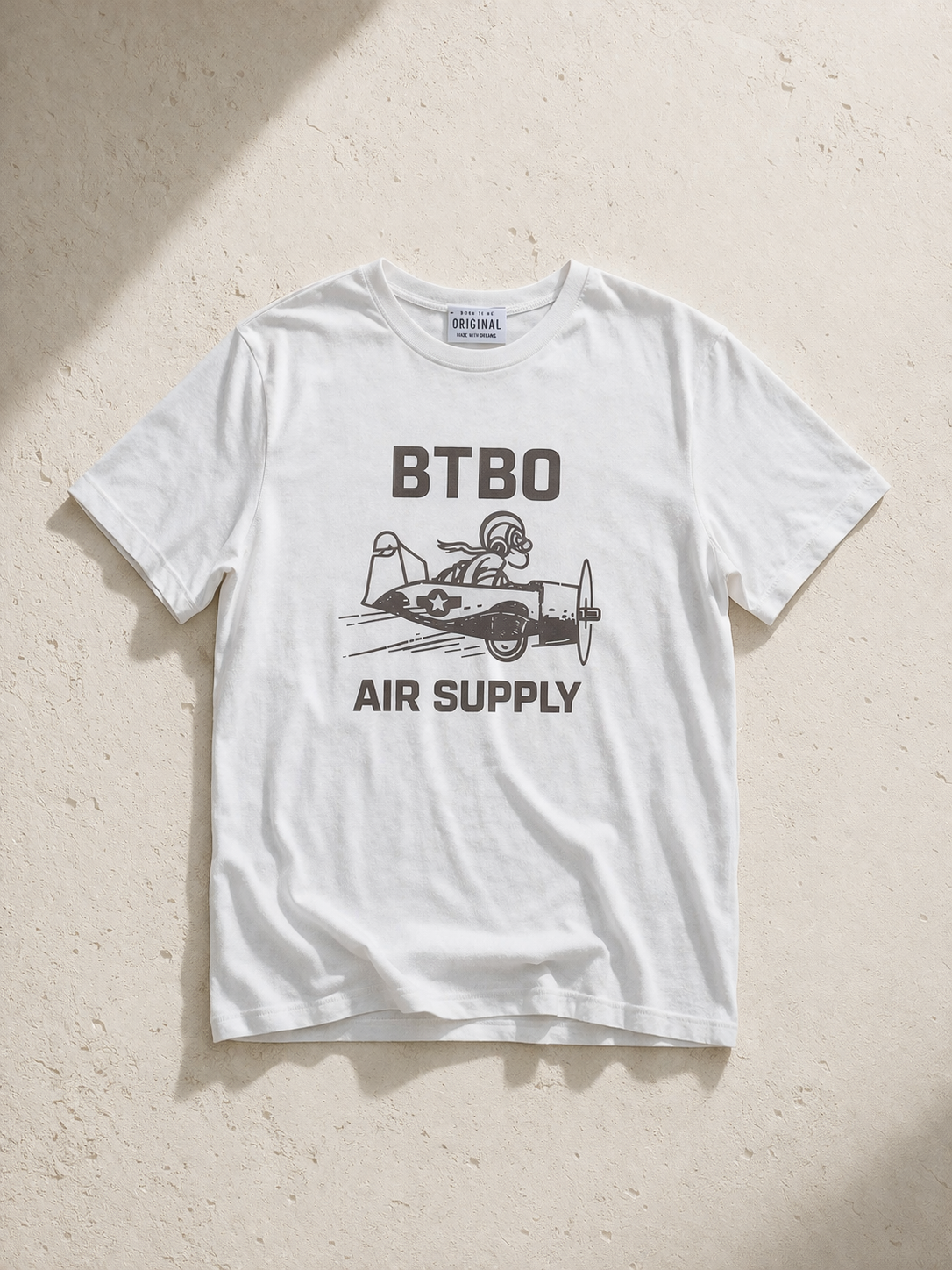 BTBO tee front print
