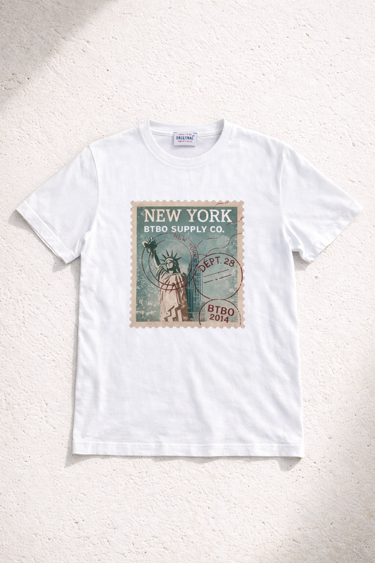 Boxy tee front print