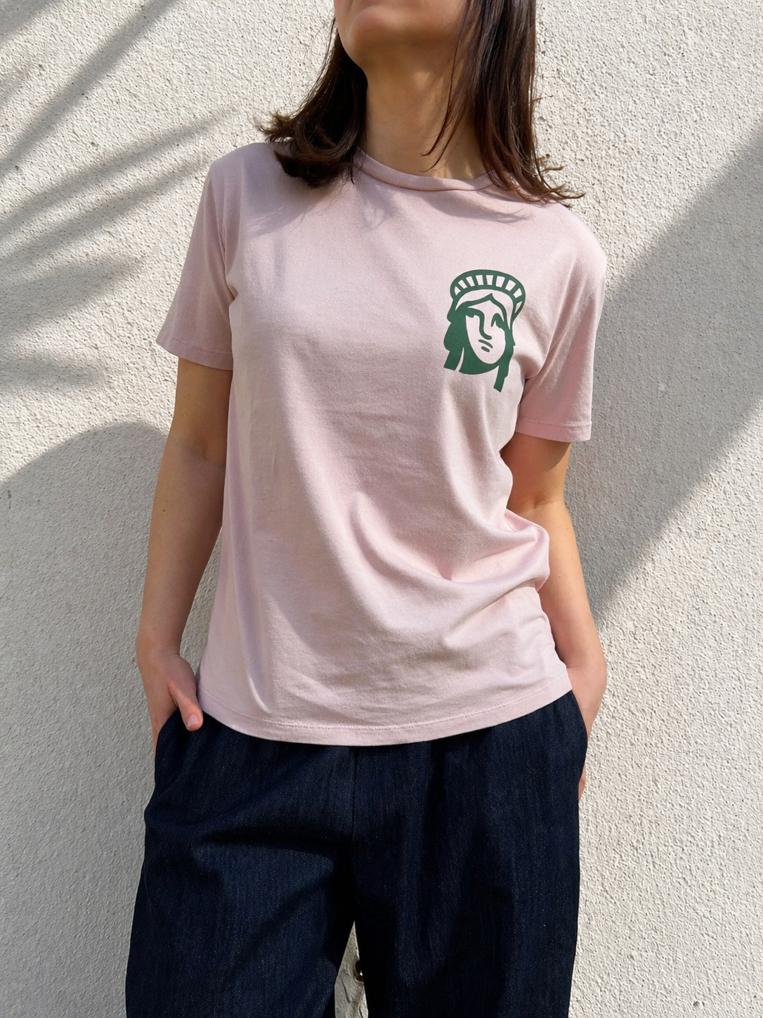 Boxy tee postmark